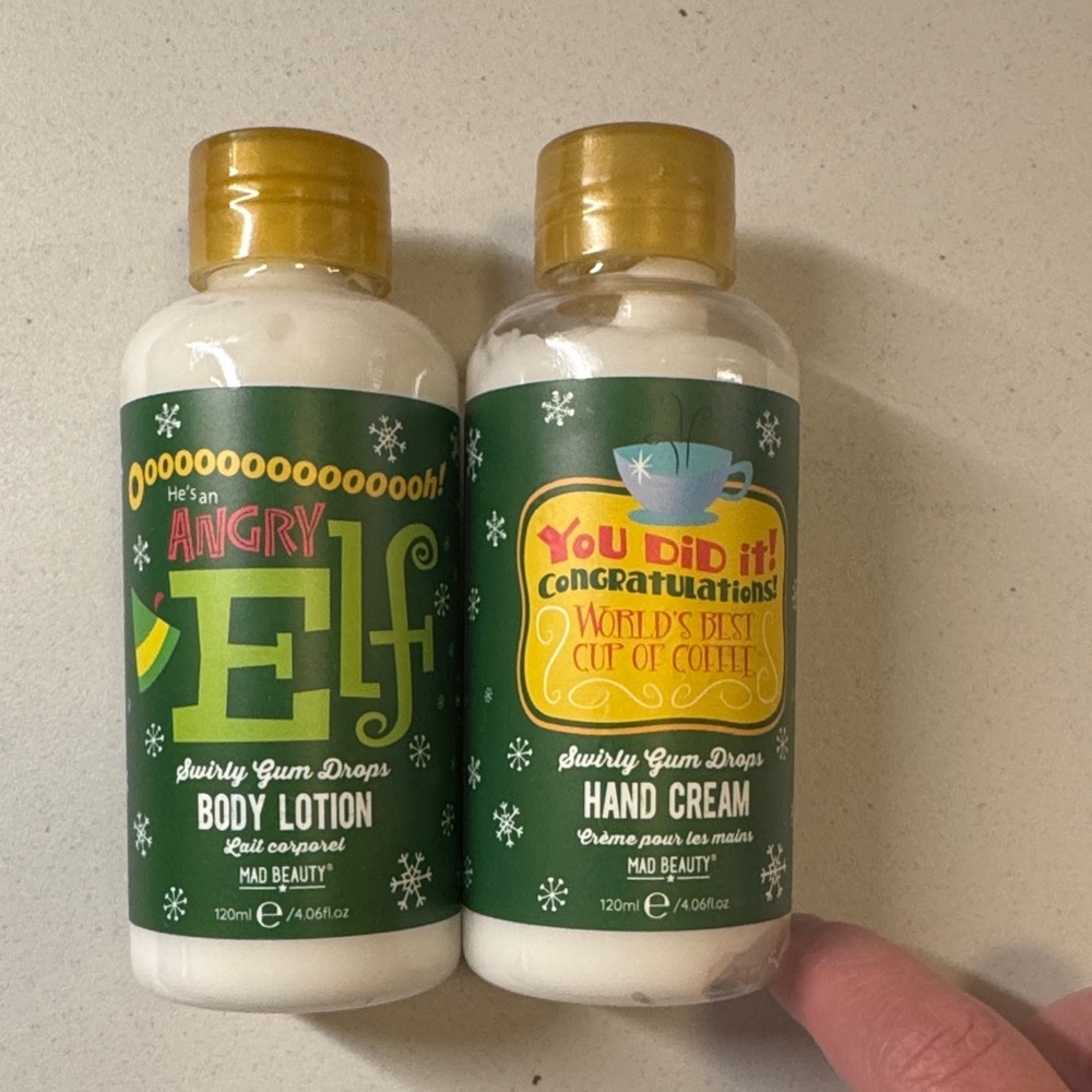 Bath & Body Works Angry Elf Body Lotion and Hand Cream Set